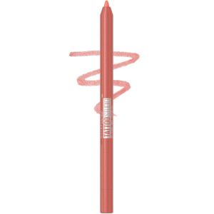 MAYBELLINE Tattoo Studio Sharpenable Eyeliner Pencil, 36 Hour Wear, Waterproof, Tealtini, 1 Count(Peach Pop)