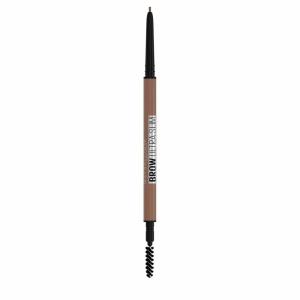 Maybelline Express Brow Ultra Slim Eyebrow Makeup, Brow Pencil with Precision Tip and Spoolie for Defined Eyebrows, Black, 1 Count(Warm Brown)
