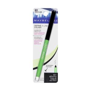 Maybelline New York Define-A-Line Eyeliner, Brownish Black, 0.01 fl. oz.(ebony black)