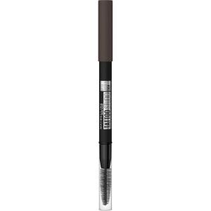 Maybelline TattooStudio Waterproof Eyebrow Pencil, Sharpenable, Longwear, Long Lasting, Pigmented Eyebrow Pencil for Defined Brows, Black Brown, 1 Count(262 BLACK BROWN)