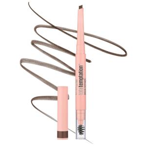 Maybelline Total Temptation Eyebrow Definer Pencil, Soft Brown, 1 Count(310 MEDIUM BROWN)