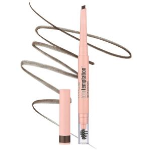 Maybelline Total Temptation Eyebrow Definer Pencil, Soft Brown, 1 Count(315 DEEP BROWN)