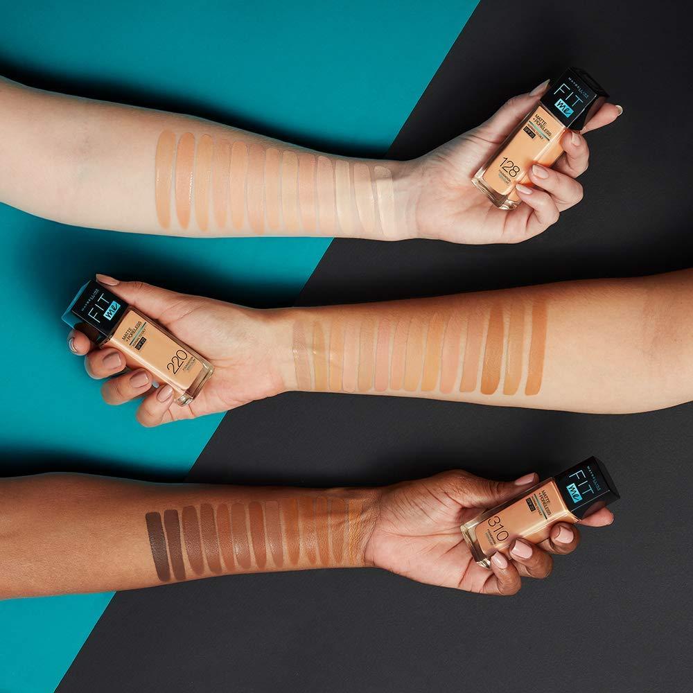 imageMaybelline Fit Me Matte Poreless Liquid OilFree Foundation Makeup Ivory 1 Count Packaging May Vary115 IVORY