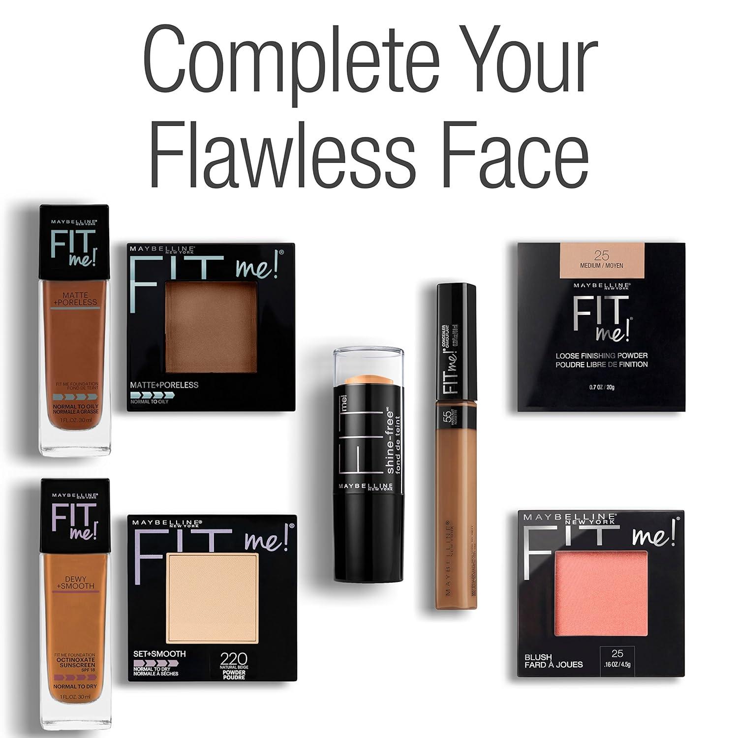 imageMaybelline Fit Me Matte Poreless Liquid OilFree Foundation Makeup Ivory 1 Count Packaging May Vary115 IVORY