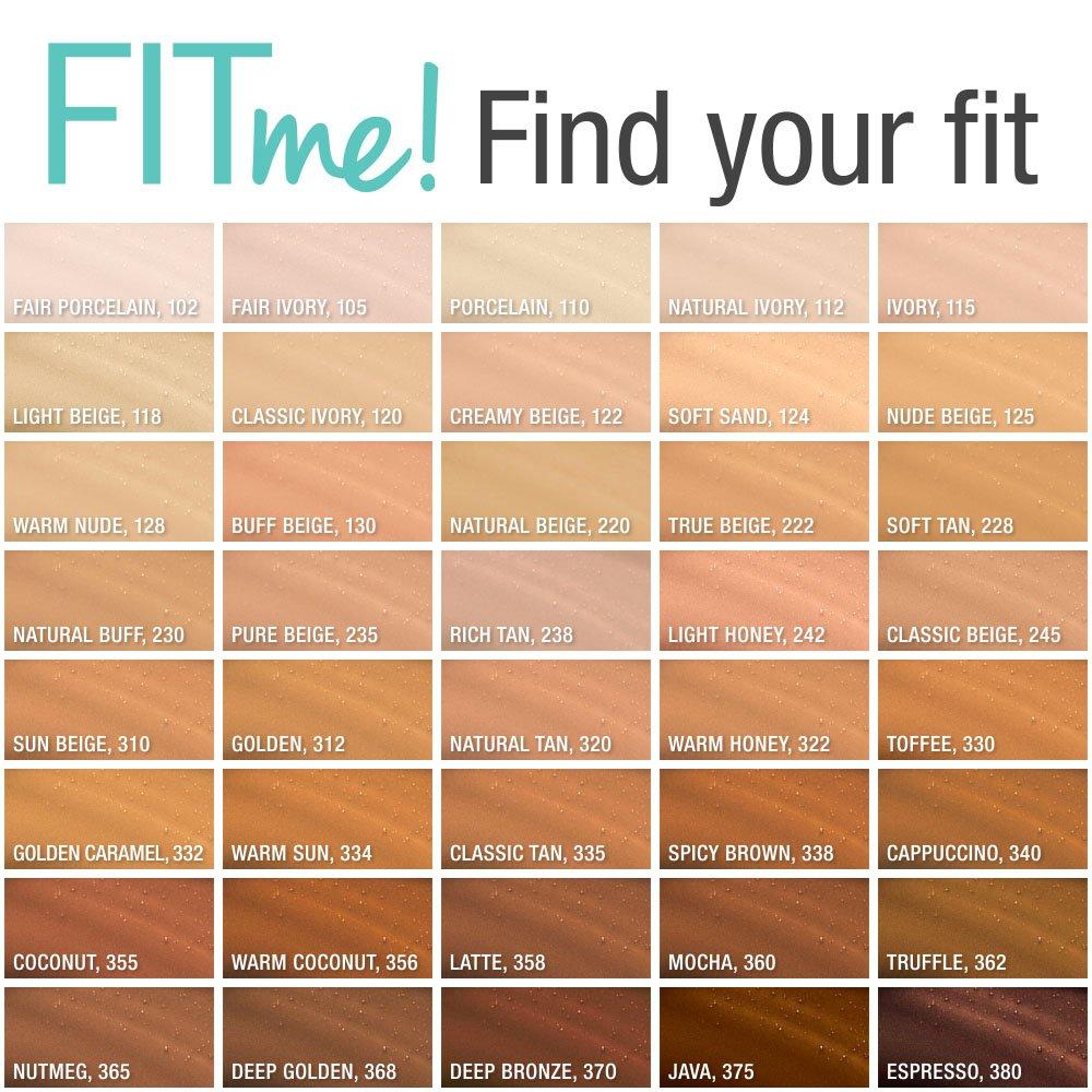 imageMaybelline Fit Me Matte Poreless Liquid OilFree Foundation Makeup Ivory 1 Count Packaging May Vary115 IVORY