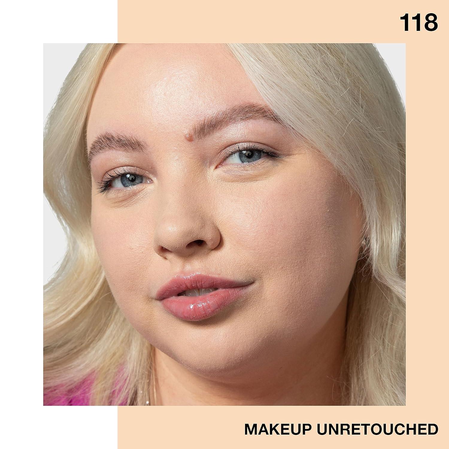 imageMaybelline Fit Me Matte Poreless Liquid OilFree Foundation Makeup Ivory 1 Count Packaging May Vary118 LIGHT BEIGE