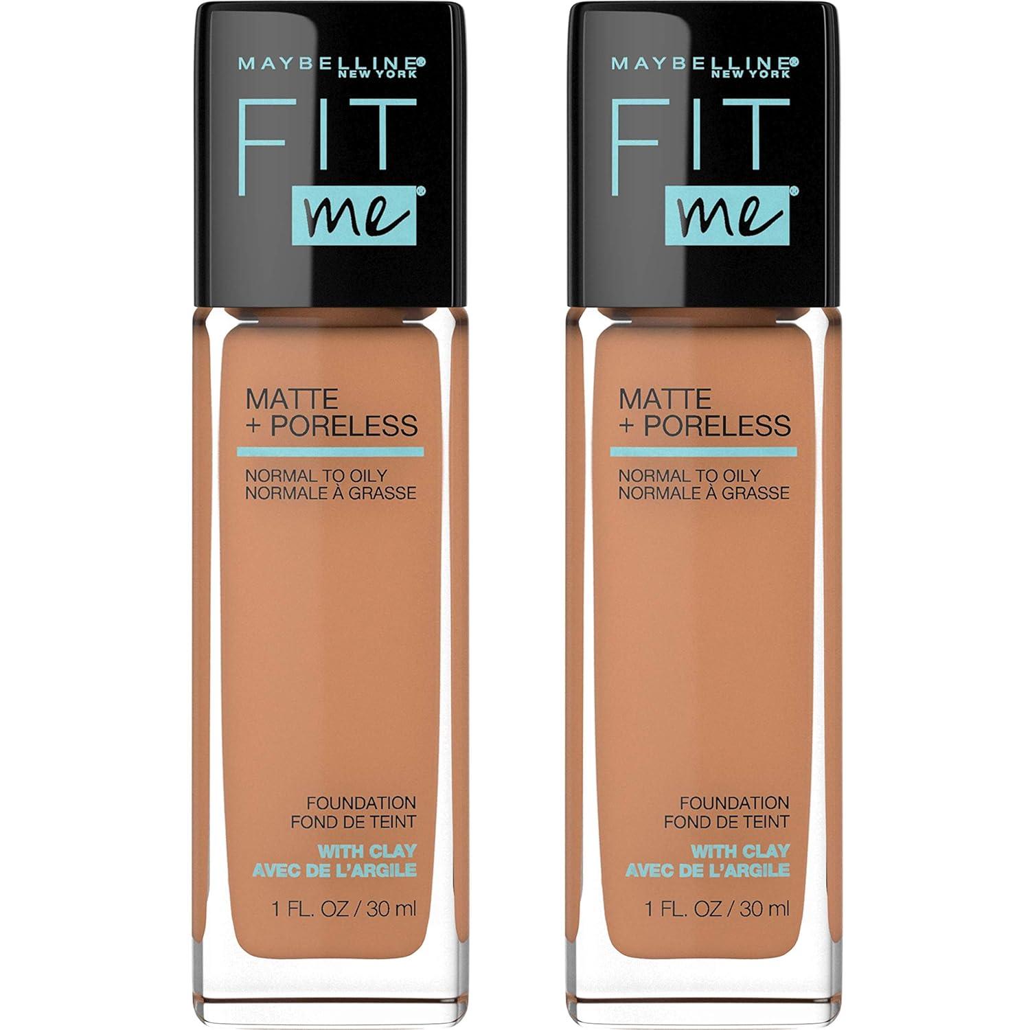 imageMaybelline Fit Me Matte Poreless Liquid OilFree Foundation Makeup Ivory 1 Count Packaging May Vary330 TOFFEE