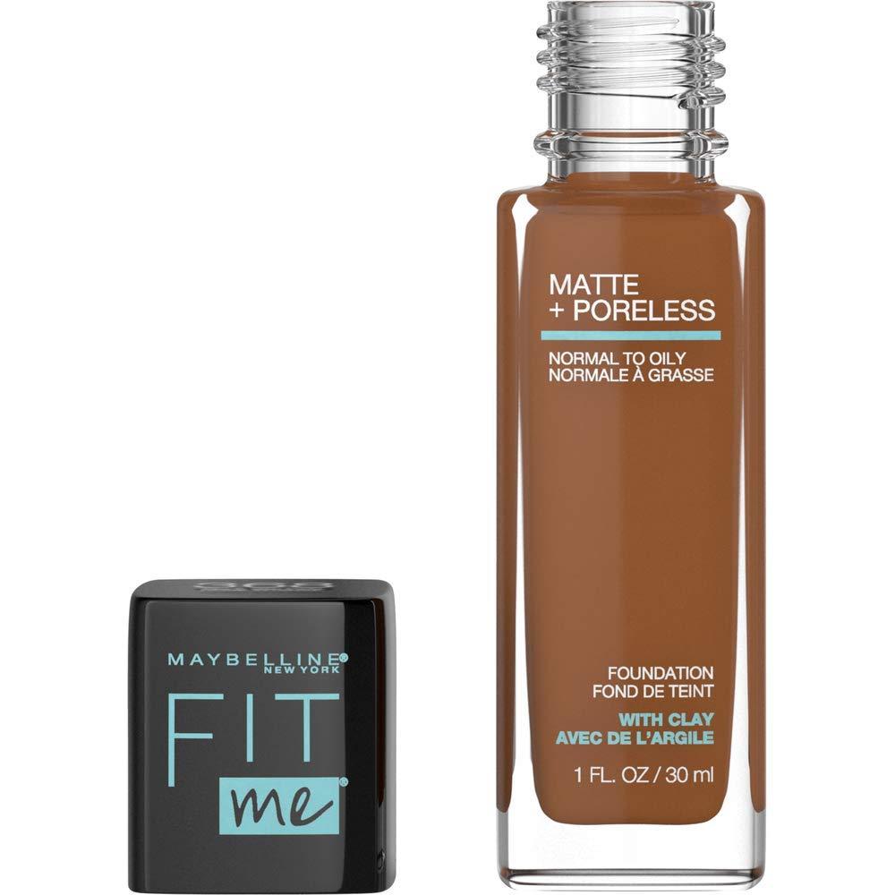 imageMaybelline Fit Me Matte Poreless Liquid OilFree Foundation Makeup Ivory 1 Count Packaging May Vary368 DEEP GOLDEN