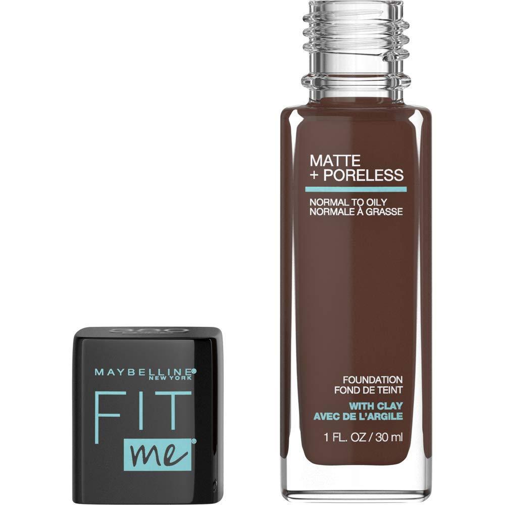 imageMaybelline Fit Me Matte Poreless Liquid OilFree Foundation Makeup Ivory 1 Count Packaging May Vary380 ESPRESSO