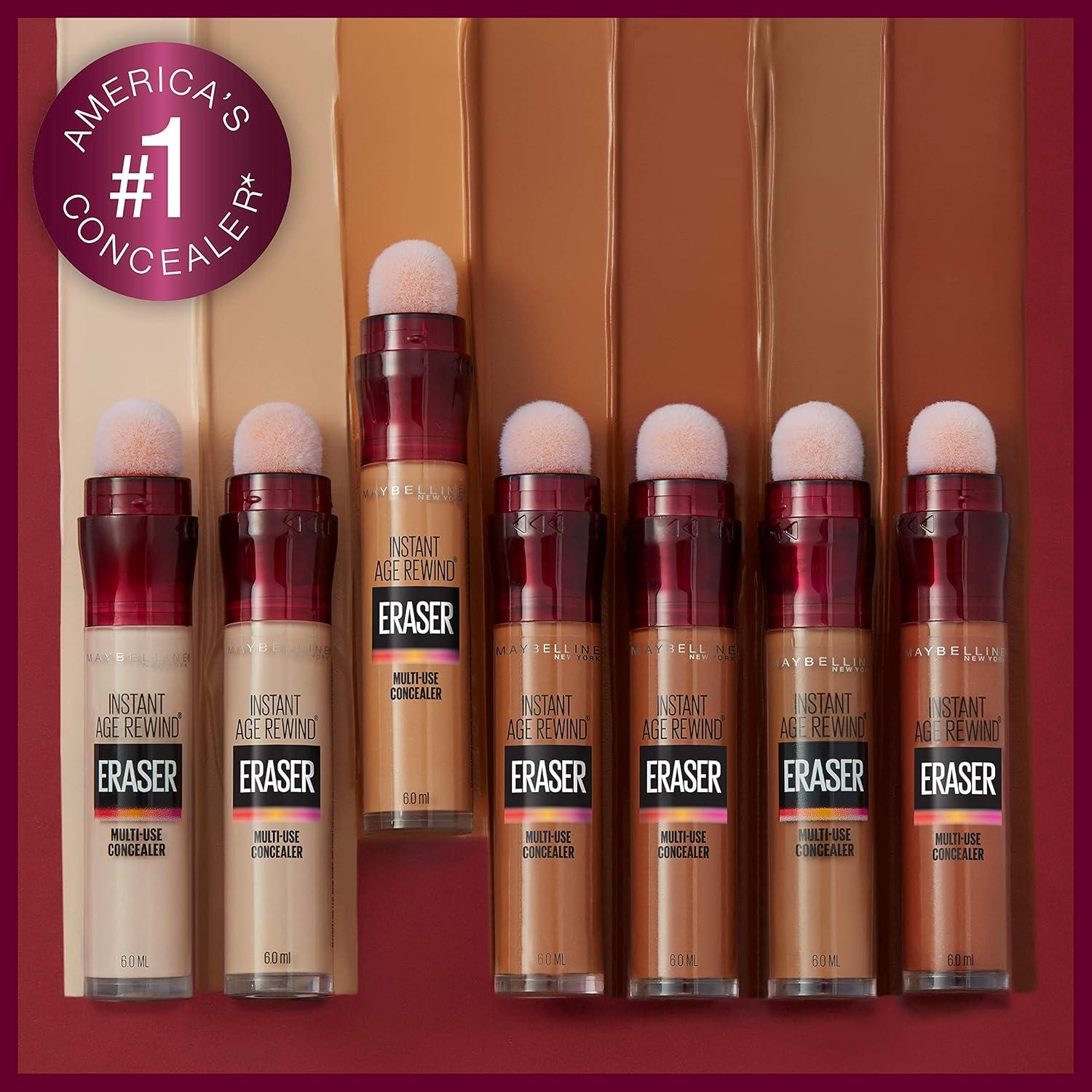 imageMaybelline Instant Age Rewind Eraser Treatment Makeup with SPF 18 Anti Aging Concealer Infused with Goji Berry and Collagen Creamy Natural 1 CountLight