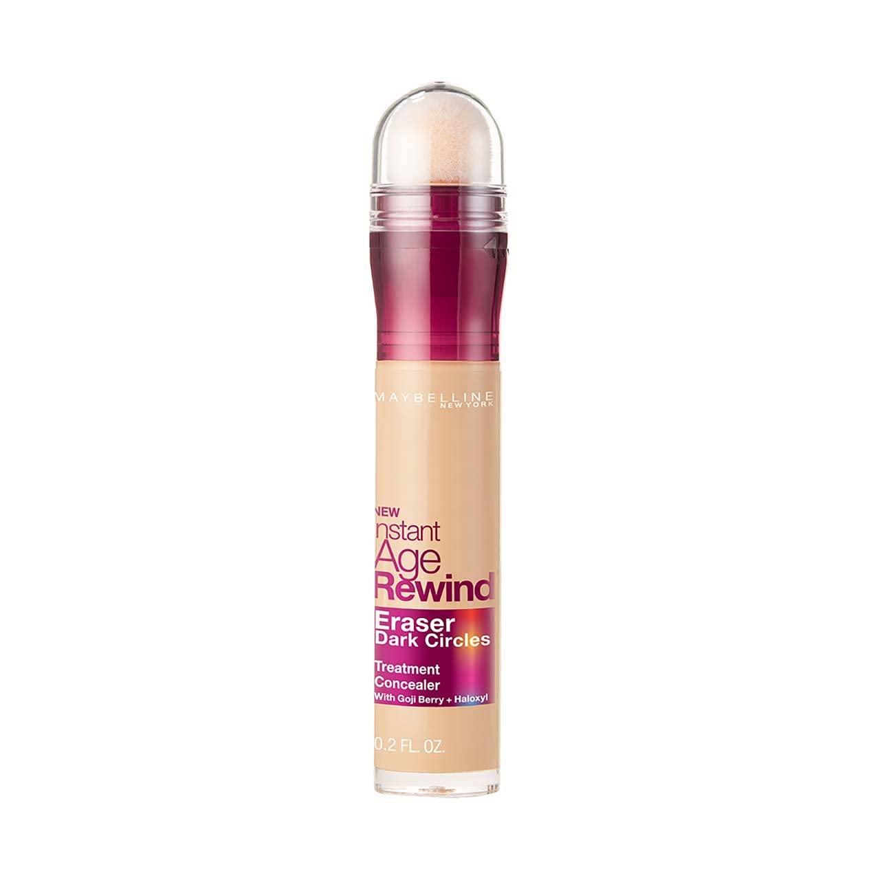 imageMaybelline Instant Age Rewind Eraser Treatment Makeup with SPF 18 Anti Aging Concealer Infused with Goji Berry and Collagen Creamy Natural 1 CountLight