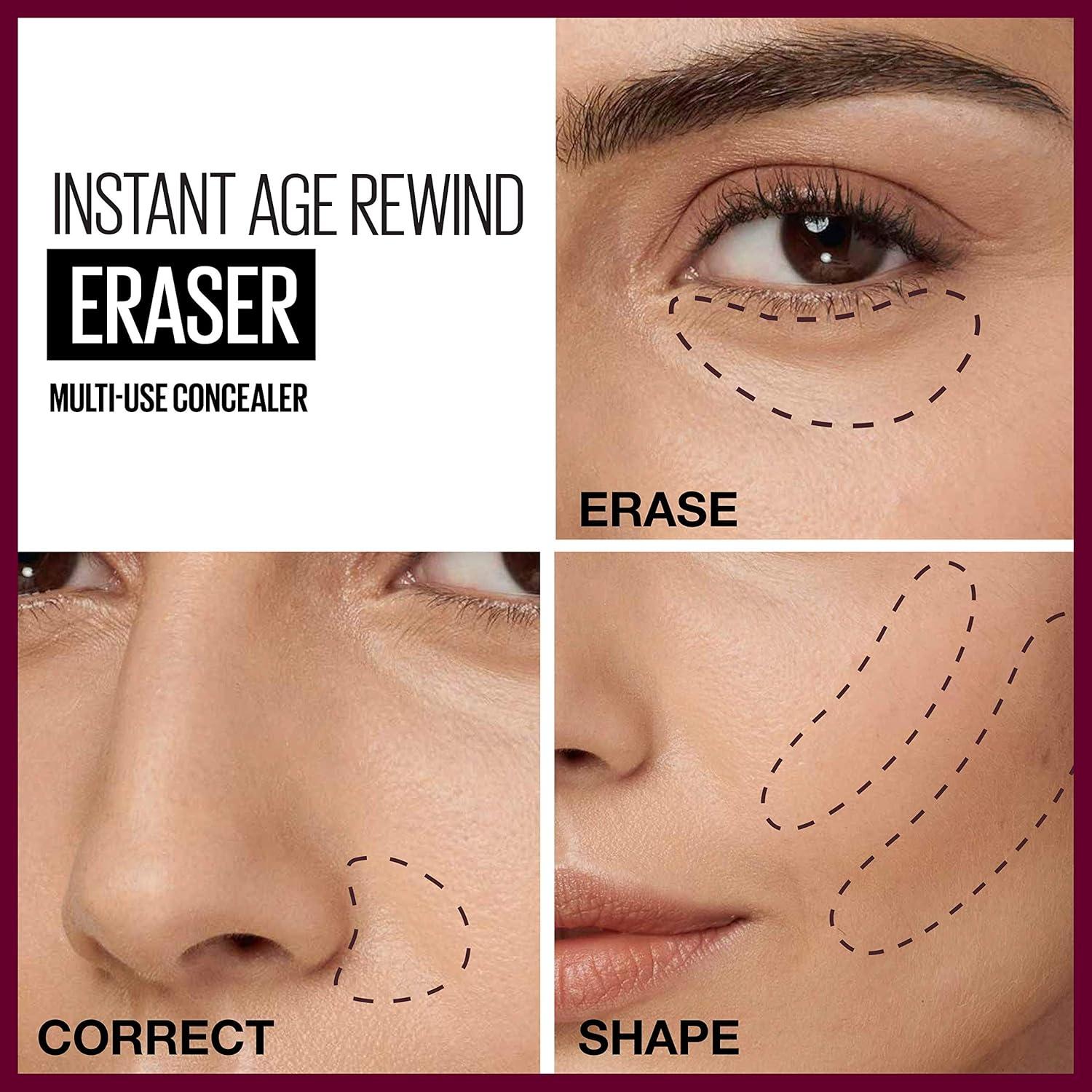 imageMaybelline Instant Age Rewind Eraser Treatment Makeup with SPF 18 Anti Aging Concealer Infused with Goji Berry and Collagen Creamy Natural 1 CountLight