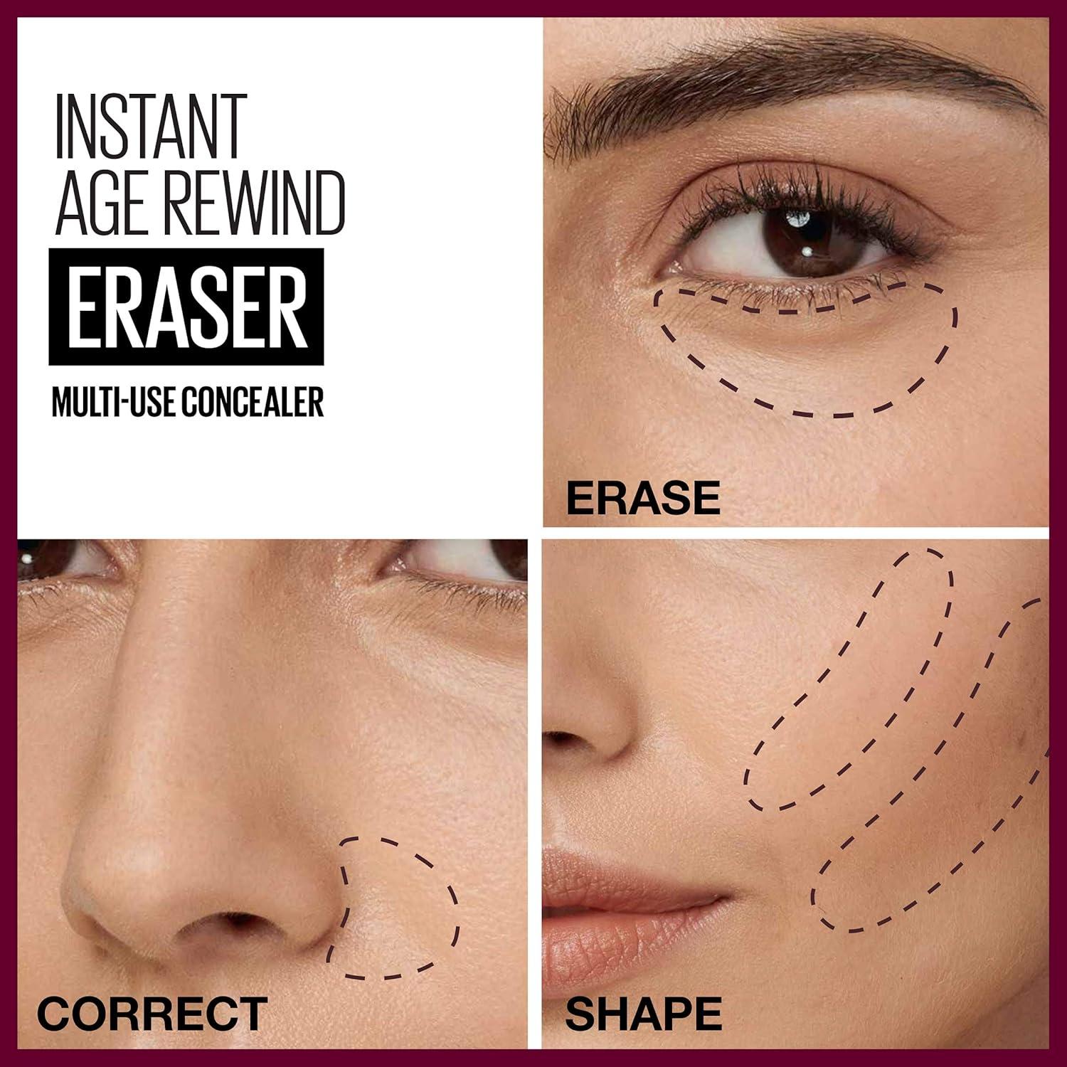imageMaybelline Instant Age Rewind Eraser Treatment Makeup with SPF 18 Anti Aging Concealer Infused with Goji Berry and Collagen Creamy Natural 1 CountLight