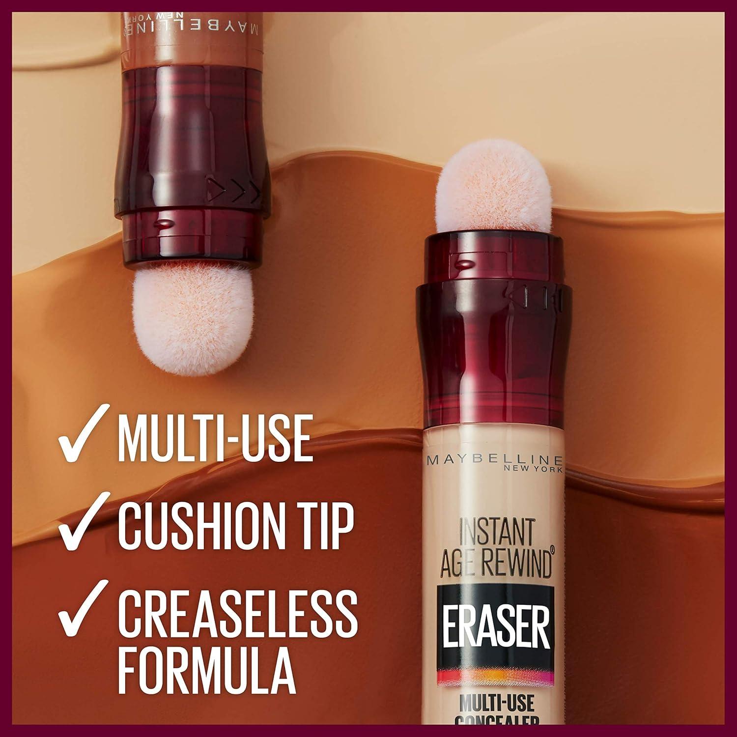 imageMaybelline Instant Age Rewind Eraser Treatment Makeup with SPF 18 Anti Aging Concealer Infused with Goji Berry and Collagen Creamy Natural 1 CountLight