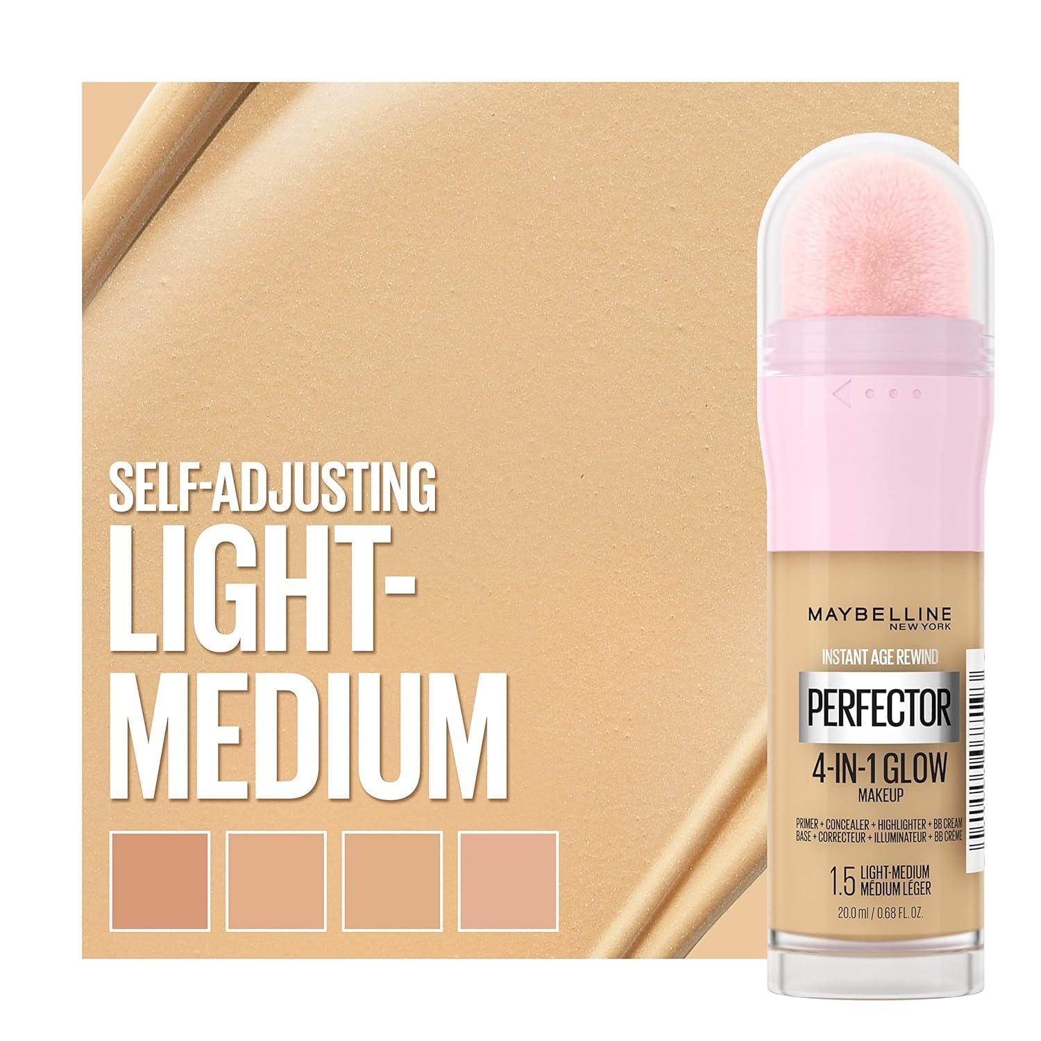 imageMaybelline New York Instant Age Rewind Instant Perfector 4In1 Glow Makeup Medium15 LIGHTMEDIUM