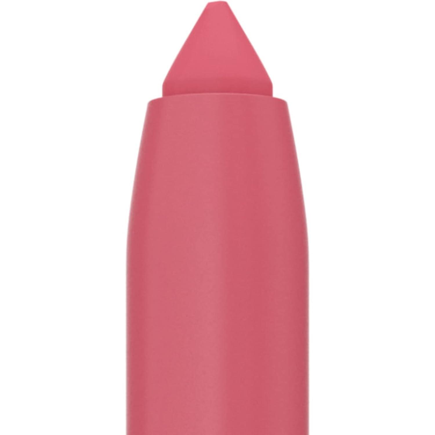 imageMaybelline Super Stay Ink Crayon Lipstick Makeup Precision Tip Matte Lip Crayon with Builtin Sharpener Longwear Up To 8Hrs Own Your Empire Blue Red 1 Count145 BREAK THE CEILING