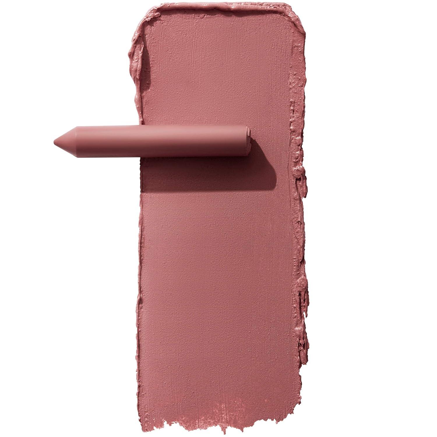 imageMaybelline Super Stay Ink Crayon Lipstick Makeup Precision Tip Matte Lip Crayon with Builtin Sharpener Longwear Up To 8Hrs Own Your Empire Blue Red 1 Count15 LEAD THE WAY