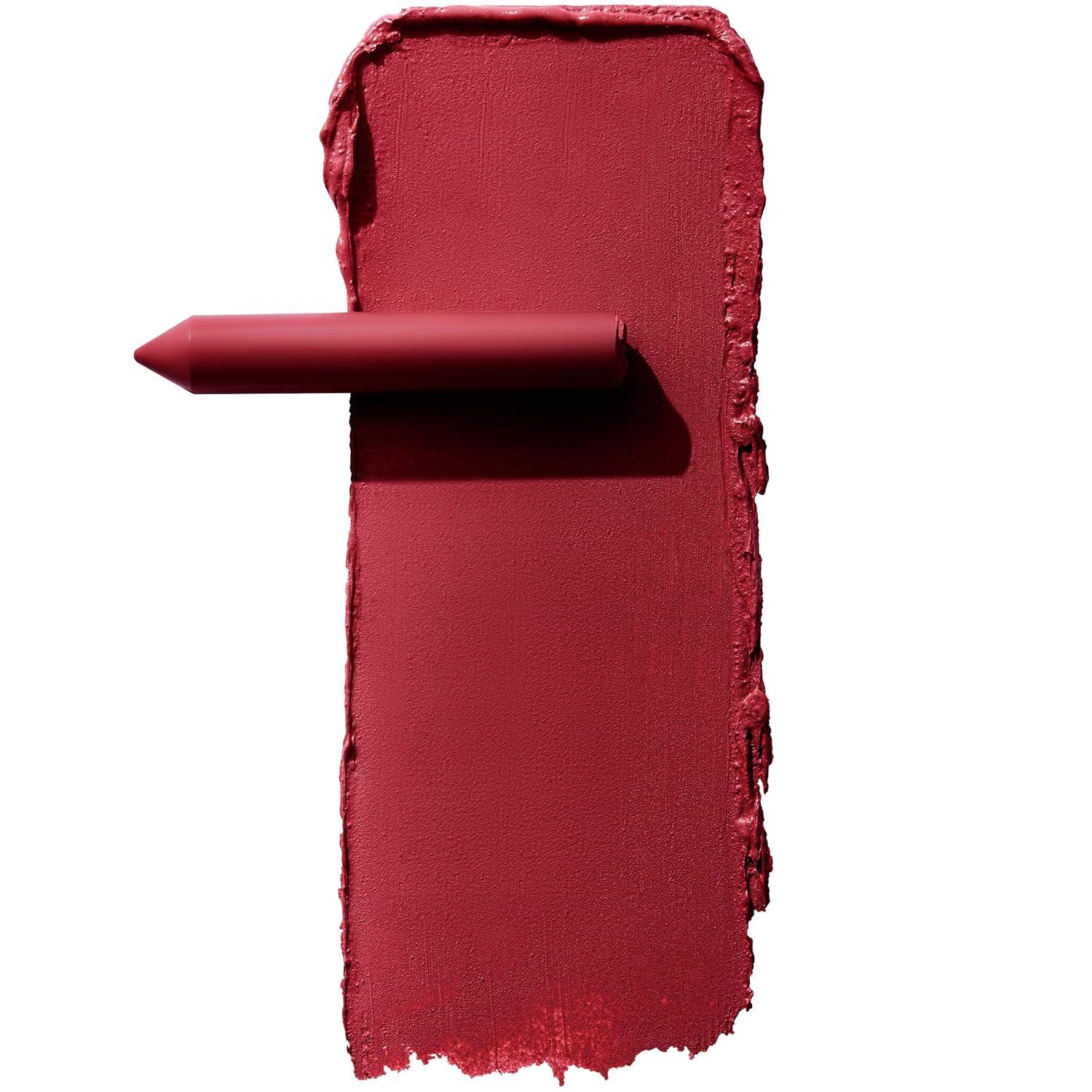 imageMaybelline Super Stay Ink Crayon Lipstick Makeup Precision Tip Matte Lip Crayon with Builtin Sharpener Longwear Up To 8Hrs Own Your Empire Blue Red 1 Count50 OWN YOUR EMPIRE