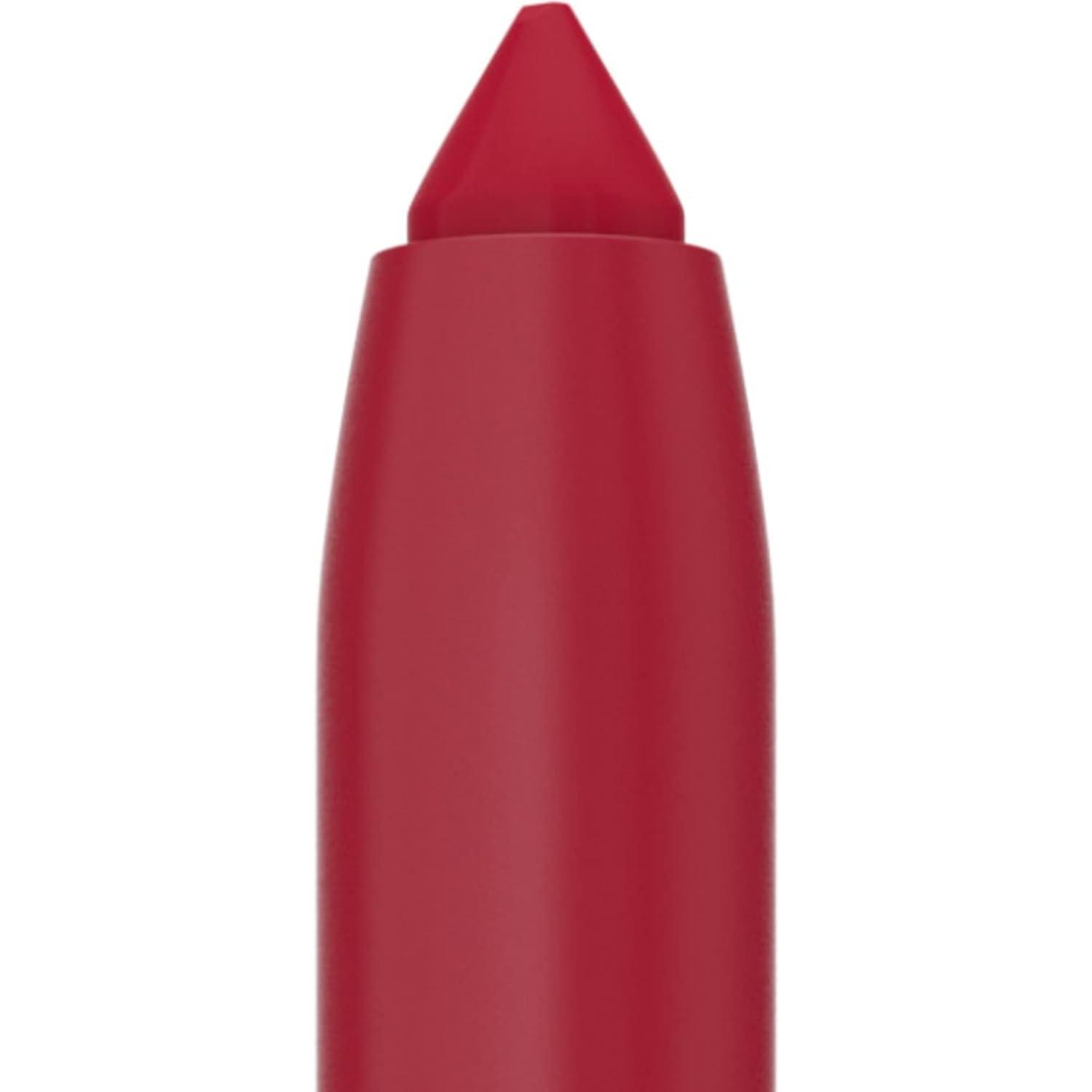 imageMaybelline Super Stay Ink Crayon Lipstick Makeup Precision Tip Matte Lip Crayon with Builtin Sharpener Longwear Up To 8Hrs Own Your Empire Blue Red 1 Count125 CHECK YOURSELF