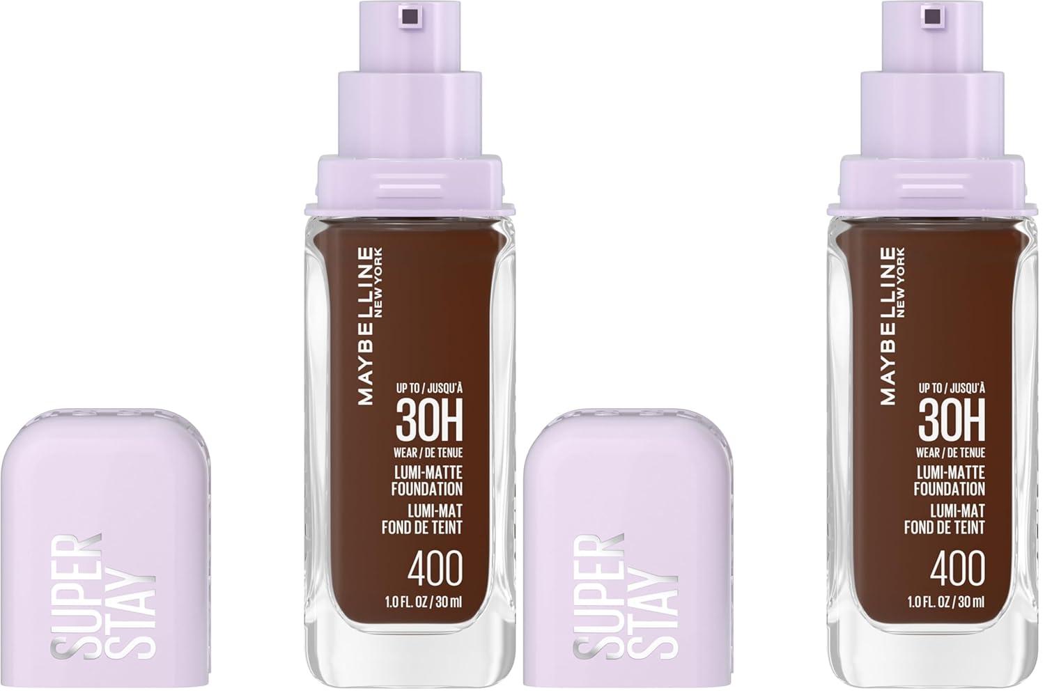 imageMaybelline Super Stay LumiMatte Foundation Lightweight and Buildable Full Coverage Foundation Makeup For Up To 30HR Wear 125 1 Count400 Cool