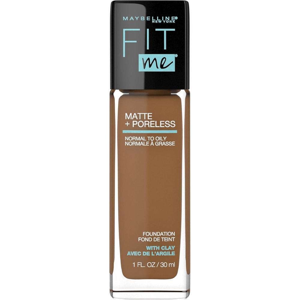 imageMaybelline Fit Me Matte Poreless Liquid OilFree Foundation Makeup Ivory 1 Count Packaging May Vary362 TRUFFLE