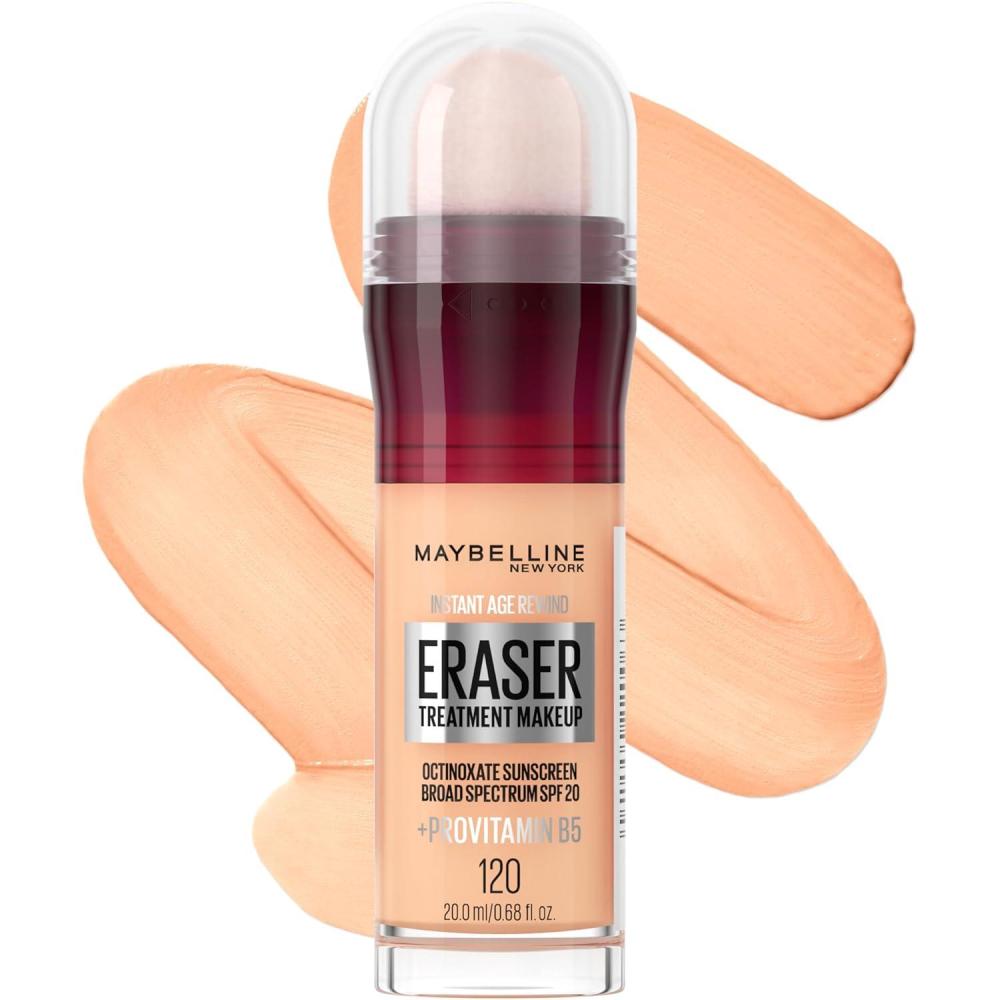 imageMaybelline Instant Age Rewind Eraser Treatment Makeup with SPF 18 Anti Aging Concealer Infused with Goji Berry and Collagen Creamy Natural 1 Count120