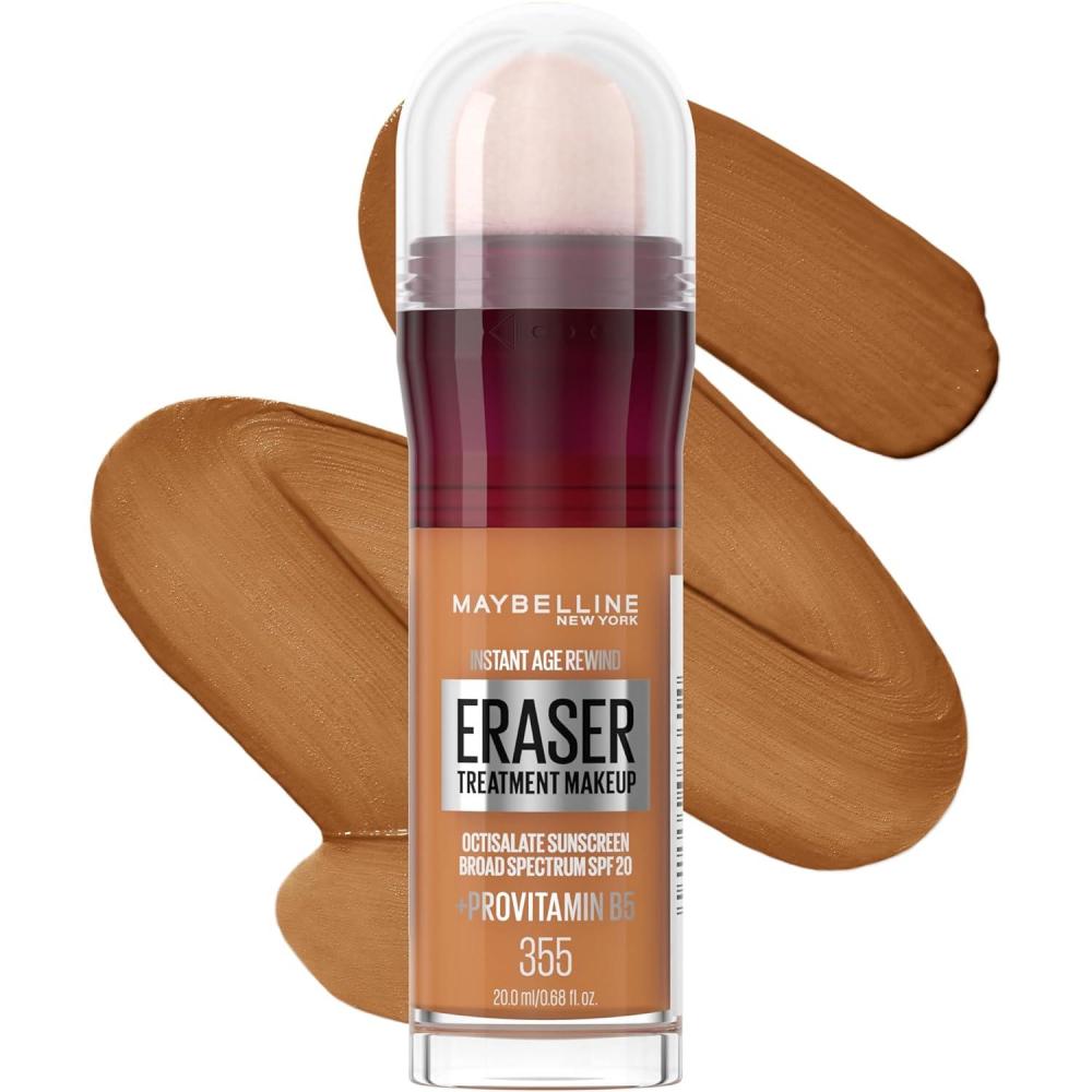 imageMaybelline Instant Age Rewind Eraser Treatment Makeup with SPF 18 Anti Aging Concealer Infused with Goji Berry and Collagen Creamy Natural 1 Count355