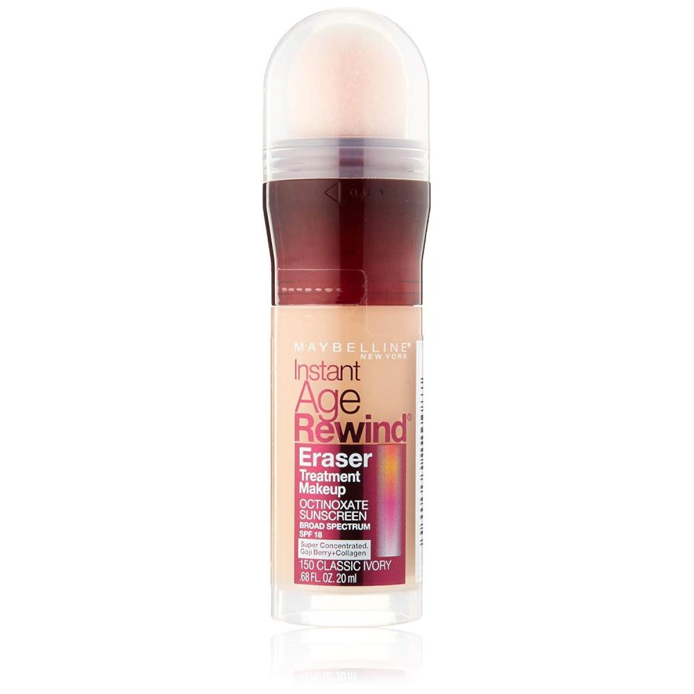 imageMaybelline Instant Age Rewind Eraser Treatment Makeup with SPF 18 Anti Aging Concealer Infused with Goji Berry and Collagen Creamy Natural 1 CountClassic Ivory
