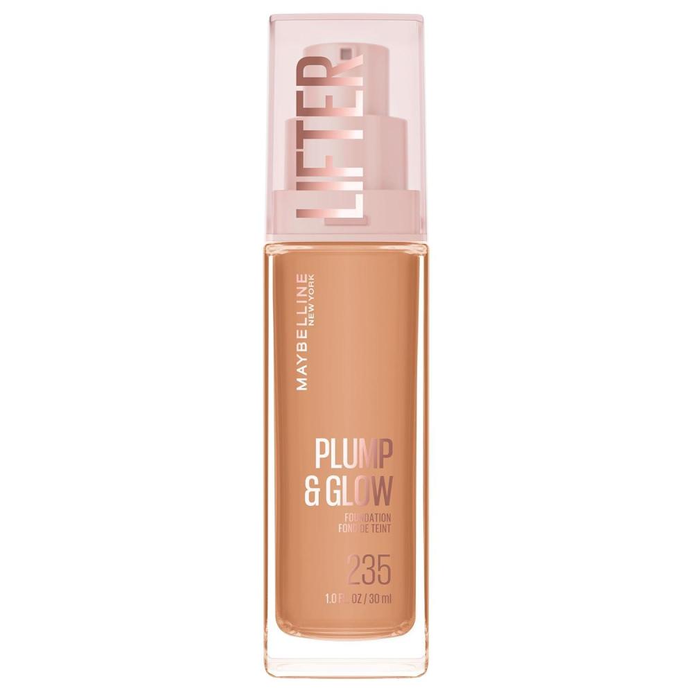 imageMaybelline Lifter Plump amp Glow Foundation Liquid Foundation with 2 Niacinamide Hyaluronic Acid Plumping and Brightening Face Makeup 118 1 Count235 COOL
