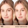 Maybelline Fit Me Dewy + Smooth Liquid Foundation Makeup, Fair Porcelain, 1 Count (Packaging May Vary)(105 FAIR IVORY)