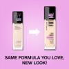 Maybelline Fit Me Dewy + Smooth Liquid Foundation Makeup, Fair Porcelain, 1 Count (Packaging May Vary)(115 IVORY)