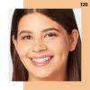 Maybelline Fit Me Dewy + Smooth Liquid Foundation Makeup, Fair Porcelain, 1 Count (Packaging May Vary)(128 WARM NUDE)