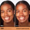 Maybelline Fit Me Dewy + Smooth Liquid Foundation Makeup, Fair Porcelain, 1 Count (Packaging May Vary)(330 TOFFEE)