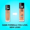 Maybelline Fit Me Matte + Poreless Liquid Oil-Free Foundation Makeup, Ivory, 1 Count (Packaging May Vary)(118 LIGHT BEIGE)