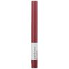 Maybelline Super Stay Ink Crayon Lipstick Makeup, Precision Tip Matte Lip Crayon with Built-in Sharpener, Longwear Up To 8Hrs, Own Your Empire, Blue Red, 1 Count(60 ACCEPT A DARE)