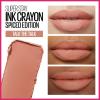 Maybelline Super Stay Ink Crayon Lipstick Makeup, Precision Tip Matte Lip Crayon with Built-in Sharpener, Longwear Up To 8Hrs, Own Your Empire, Blue Red, 1 Count(TALK THE TALK)