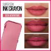 Maybelline Super Stay Ink Crayon Lipstick Makeup, Precision Tip Matte Lip Crayon with Built-in Sharpener, Longwear Up To 8Hrs, Own Your Empire, Blue Red, 1 Count(30 SEEK ADVENTURE)