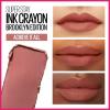 Maybelline Super Stay Ink Crayon Lipstick Makeup, Precision Tip Matte Lip Crayon with Built-in Sharpener, Longwear Up To 8Hrs, Own Your Empire, Blue Red, 1 Count(155 ACHIEVE IT ALL)