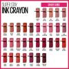 Maybelline Super Stay Ink Crayon Lipstick Makeup, Precision Tip Matte Lip Crayon with Built-in Sharpener, Longwear Up To 8Hrs, Own Your Empire, Blue Red, 1 Count(keep it fun)