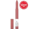 Maybelline Super Stay Ink Crayon Lipstick Makeup, Precision Tip Matte Lip Crayon with Built-in Sharpener, Longwear Up To 8Hrs, Own Your Empire, Blue Red, 1 Count(155 ACHIEVE IT ALL)