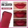 Maybelline Super Stay Ink Crayon Lipstick Makeup, Precision Tip Matte Lip Crayon with Built-in Sharpener, Longwear Up To 8Hrs, Own Your Empire, Blue Red, 1 Count(50 OWN YOUR EMPIRE)