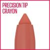 Maybelline Super Stay Ink Crayon Lipstick Makeup, Precision Tip Matte Lip Crayon with Built-in Sharpener, Longwear Up To 8Hrs, Own Your Empire, Blue Red, 1 Count(160 STOP AT NOTHING)