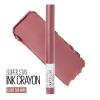 Maybelline Super Stay Ink Crayon Lipstick Makeup, Precision Tip Matte Lip Crayon with Built-in Sharpener, Longwear Up To 8Hrs, Own Your Empire, Blue Red, 1 Count(15 LEAD THE WAY)