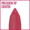 Maybelline Super Stay Ink Crayon Lipstick Makeup, Precision Tip Matte Lip Crayon with Built-in Sharpener, Longwear Up To 8Hrs, Own Your Empire, Blue Red, 1 Count(130 PAVE THE ROAD)