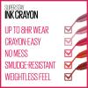 Maybelline Super Stay Ink Crayon Lipstick Makeup, Precision Tip Matte Lip Crayon with Built-in Sharpener, Longwear Up To 8Hrs, Own Your Empire, Blue Red, 1 Count(110 RISE TO THE TOP)