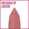 Maybelline Super Stay Ink Crayon Lipstick Makeup, Precision Tip Matte Lip Crayon with Built-in Sharpener, Longwear Up To 8Hrs, Own Your Empire, Blue Red, 1 Count(155 ACHIEVE IT ALL)