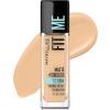 Maybelline Fit Me Matte + Poreless Liquid Oil-Free Foundation Makeup, Ivory, 1 Count (Packaging May Vary)(128 WARM NUDE)