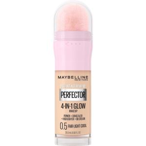 Maybelline New York Instant Age Rewind Instant Perfector 4-In-1 Glow Makeup, Medium(0.5 FAIR/LIGHT COOL)