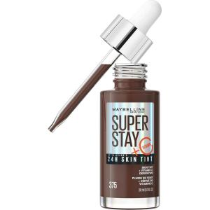 Maybelline Super Stay Up to 24HR Skin Tint, Radiant Light-to-Medium Coverage Foundation, Makeup Infused With Vitamin C, 310, 1 Count(375)