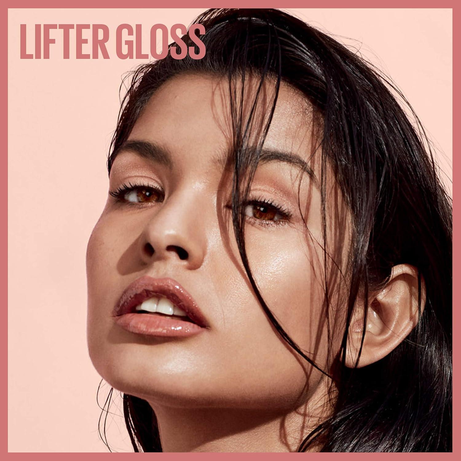 imageMaybelline New York Lifter Gloss Hydrating Lip Gloss with Hyaluronic Acid Taffy Sheer Berry 1 Count06 REEF